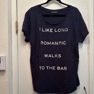 Navy Graphic T-Shirt